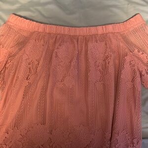 Long sleeve off shoulder blouse